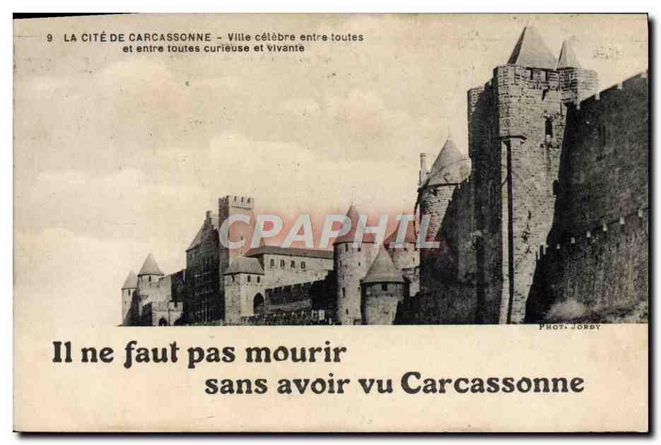 CPA La Cite De Carcasonne 