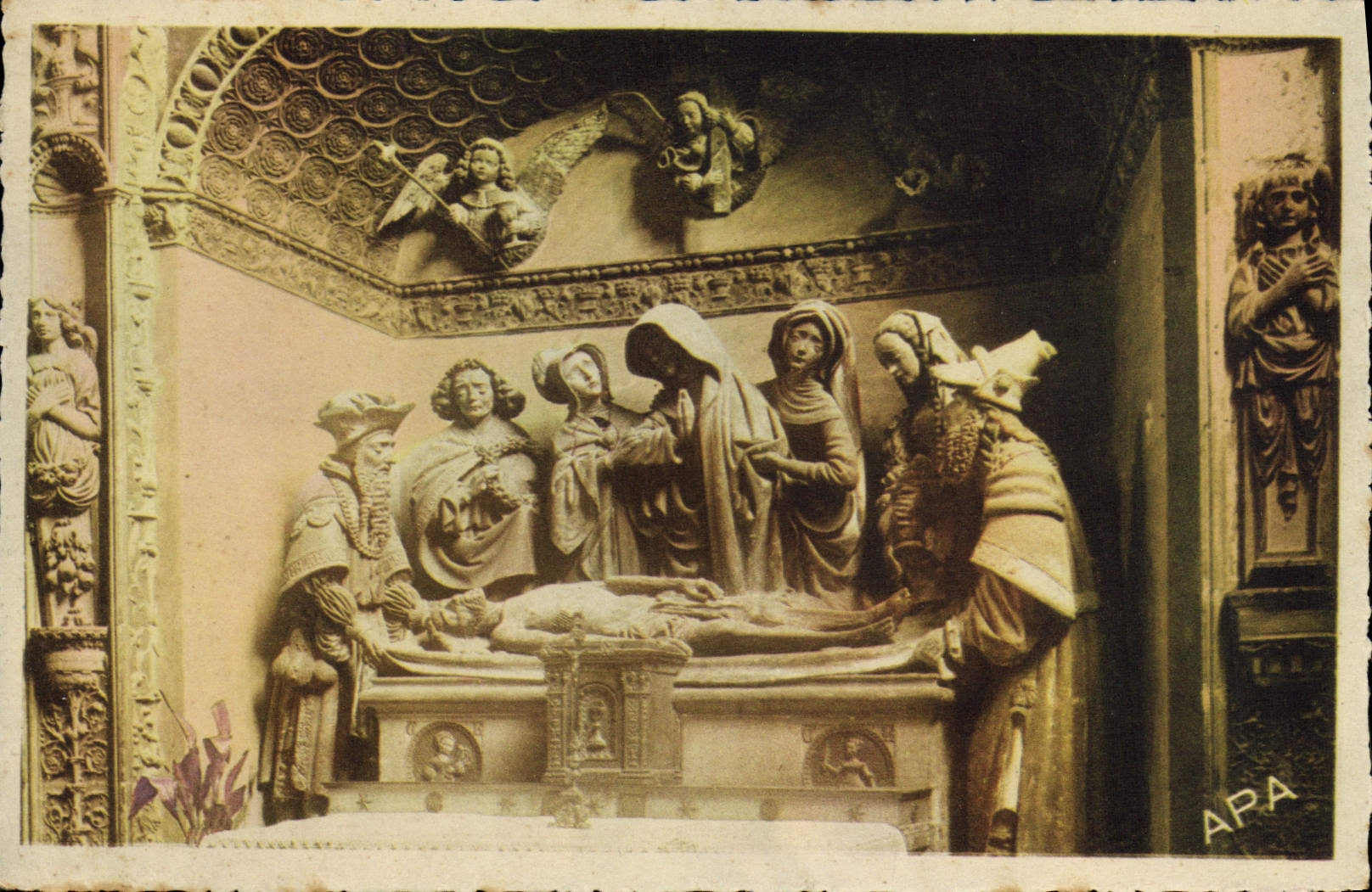 CPA Rodez Cathedrale Interieur Du Sepulcre