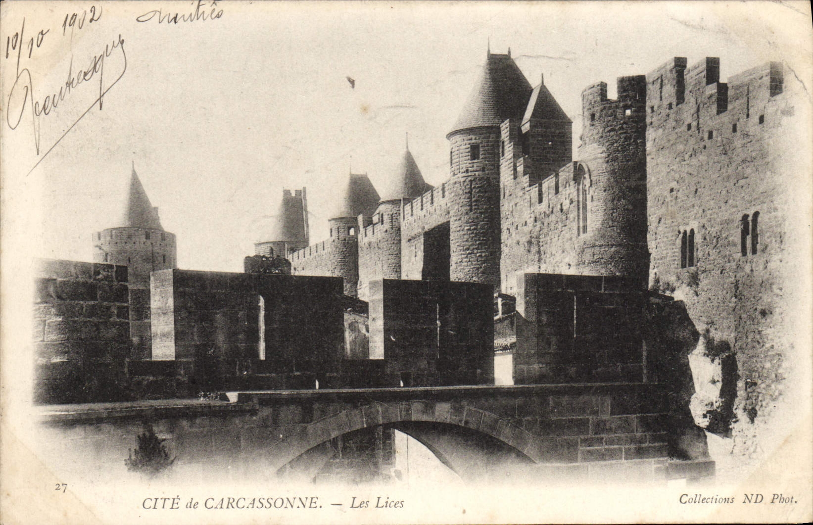 Cité de Carcassonne — Les Lices — Collections ND Phot.