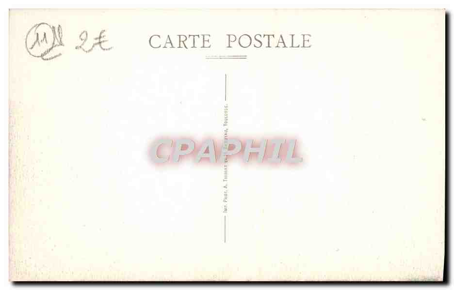 Cité de Carcassonne — Les Hautes Lices — Phot. A. Tumart, Toulouse — Reverso