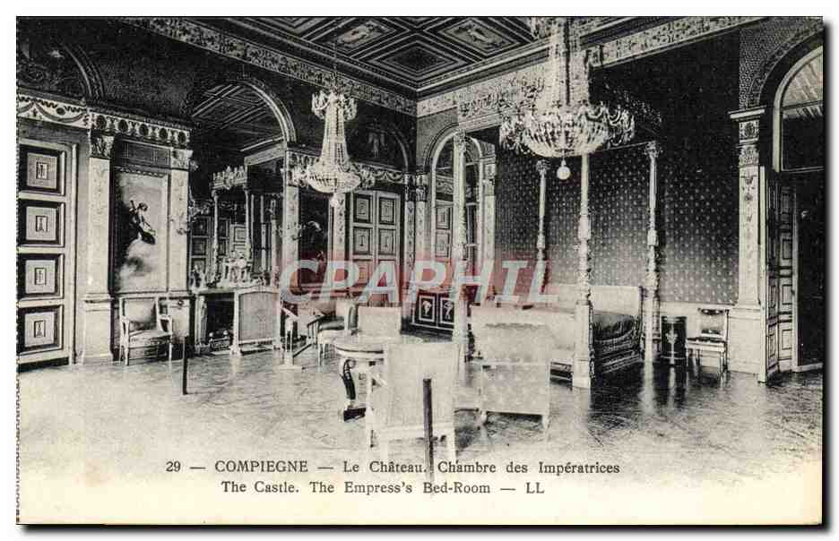 CPA Compiegne Le Chateau Chambre Des Imperatrices