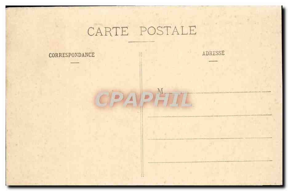 CPA Musee de Tours L'Alsacienne par Pittard Peintre Tourangeau — Rückseite