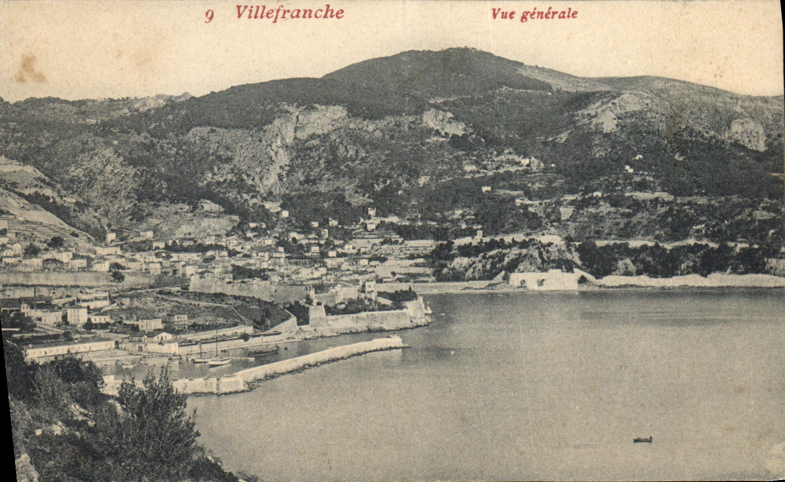 Villefranche — Algemene uitzicht — onbekende uitgever, n° 9