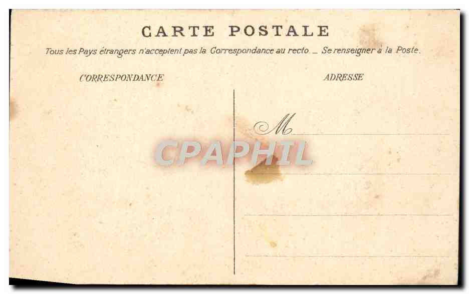 Villefranche — Algemene uitzicht — onbekende uitgever, n° 9 — Achterkant