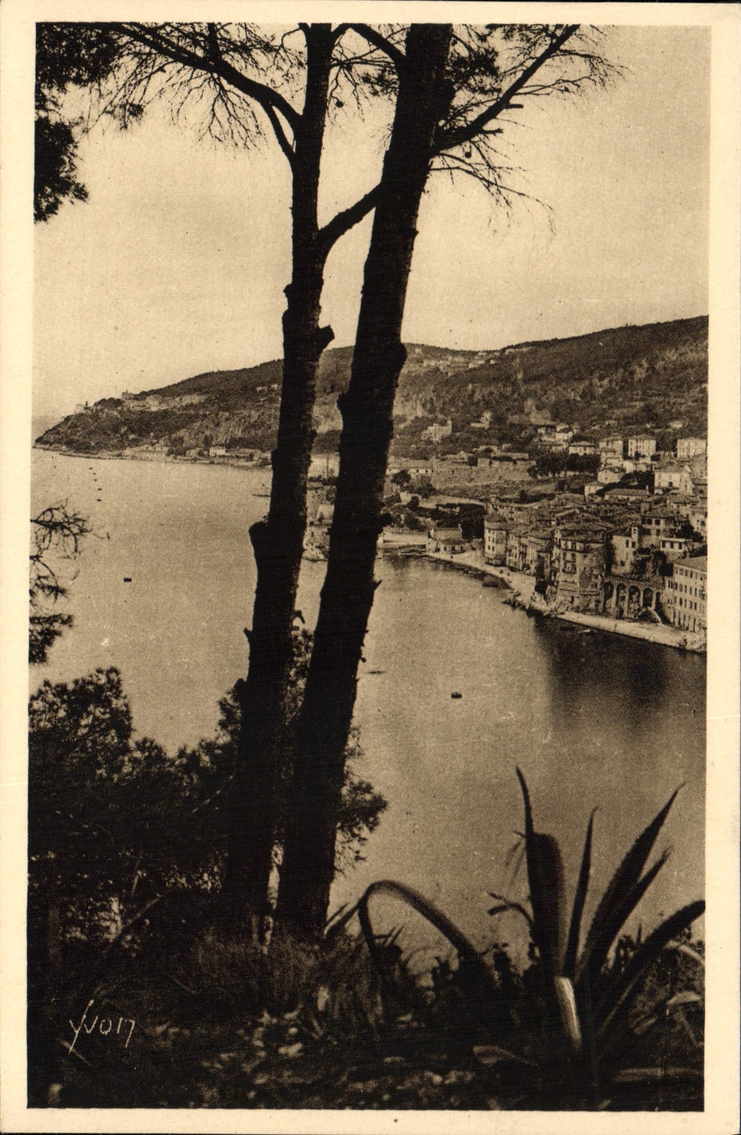 Vue de La Rade — Côte d'Azur — Éditions d'Art Yvon