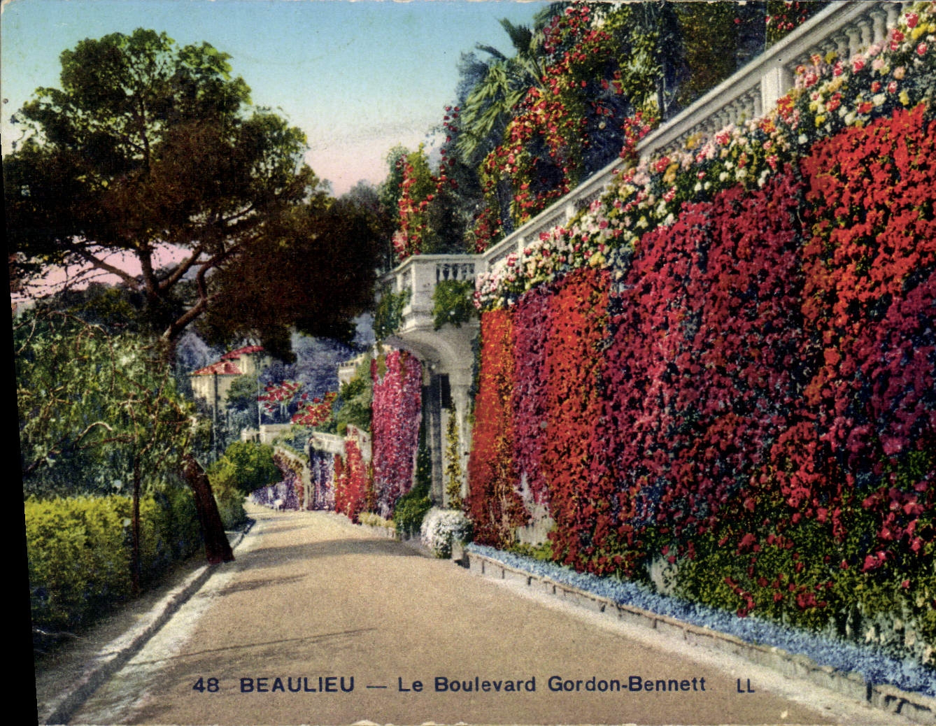 CPA Beaulieu Le Boulevard Gordon Bennett