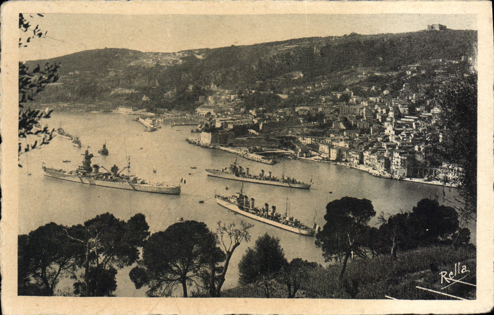 Villefranche-sur-Mer — Übersicht — Sammlung Rella