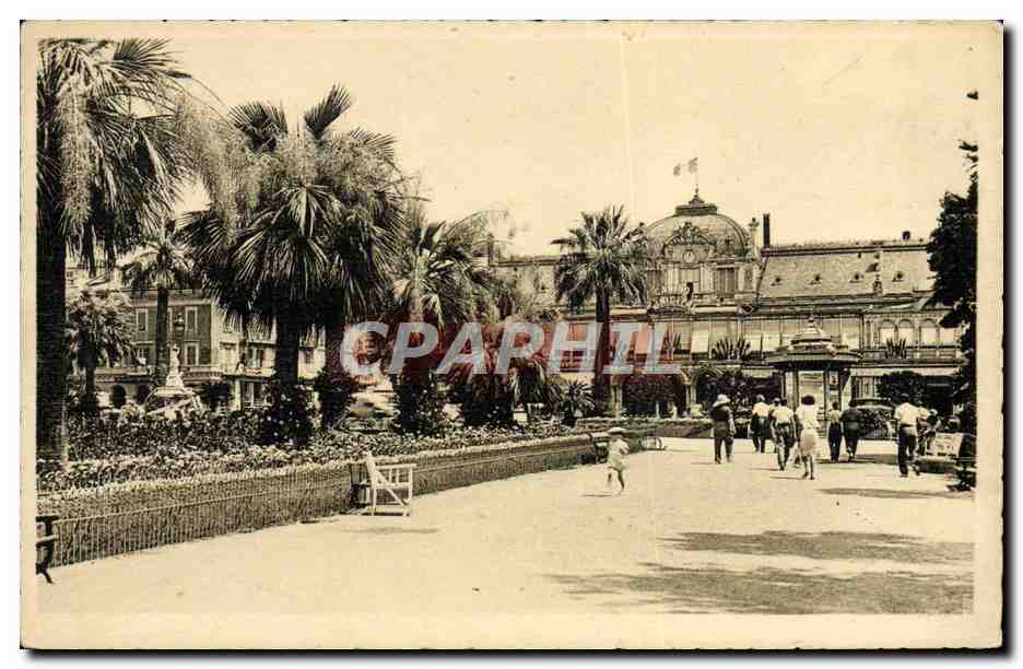 CPA Nice Jardin Albert 1er Casino Municipal