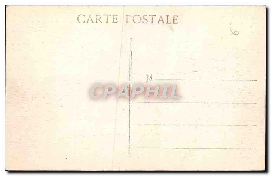CPA Nice Cascade De Gairaut Canal De La Vesubie — Rückseite