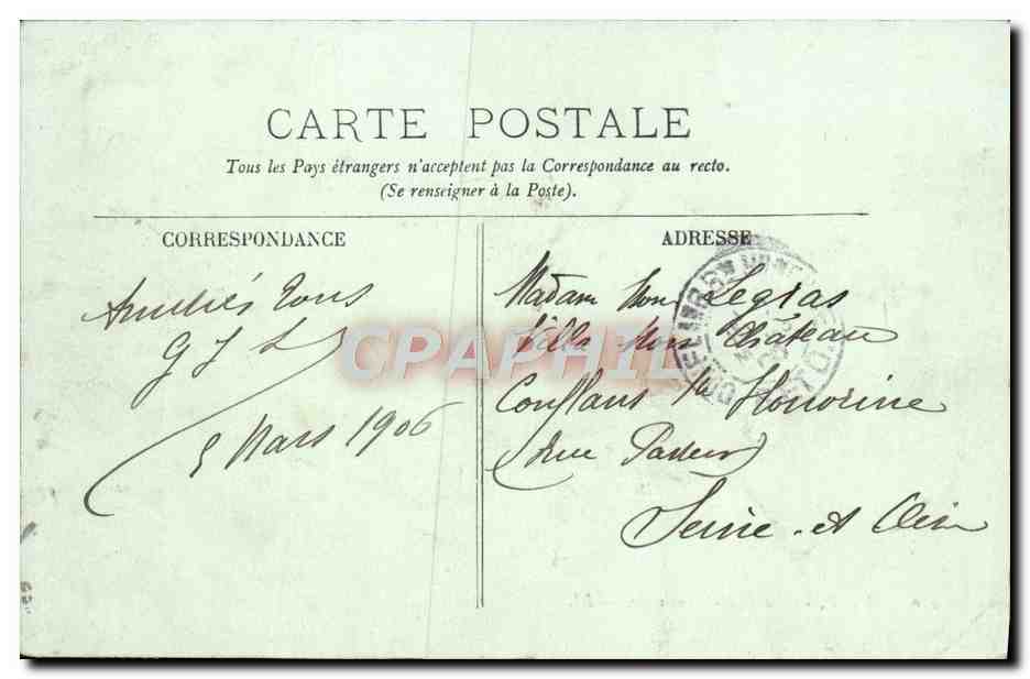 Nice - La Joliette-Promenade — LL. — N° 210 — Reverso