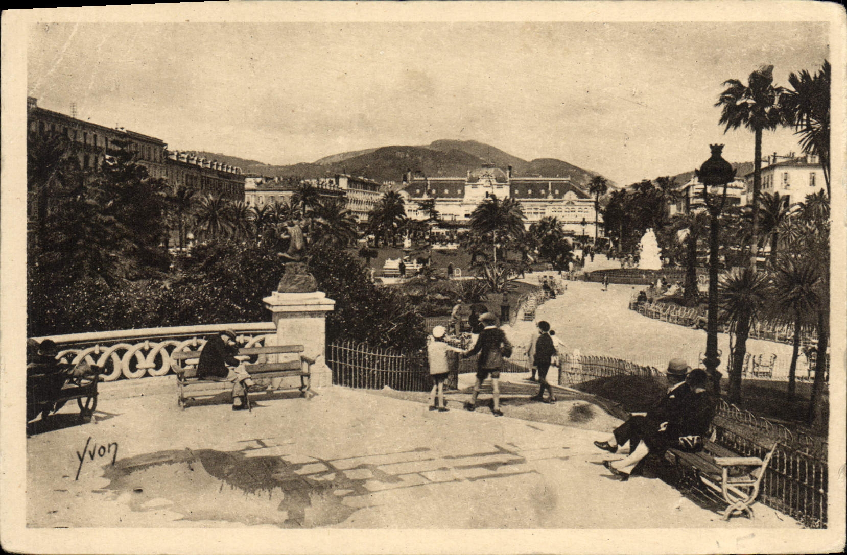 Les Jardins Albert Ier et Casino Municipal — Nice (Alpes-Maritimes) — Éditions Yvonn