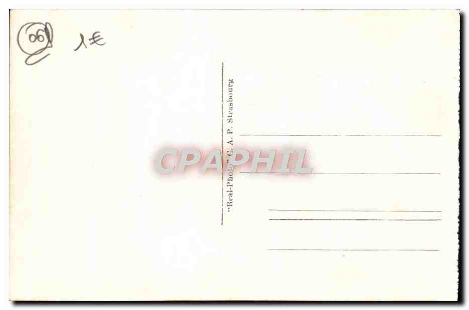 La Turbie — La Tour d'Auguste — C.A.P. Stausbourg n°13 — Reverso