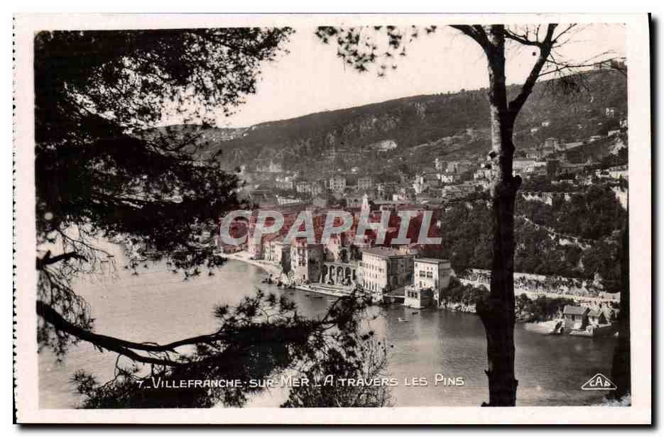 Villefranche-sur-Mer — A travers les Pins — C.A.P. Strasbourg