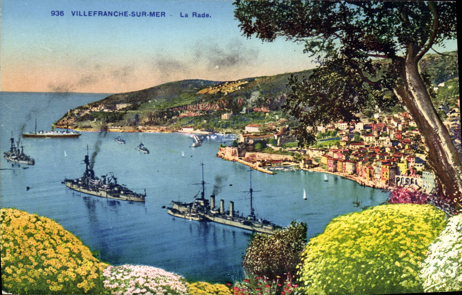 Villefranche-sur-Mer — La Rade — Les Belles Éditions Françaises