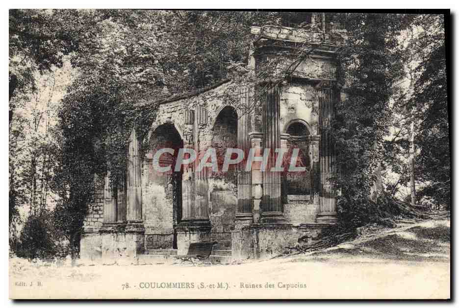 Goulommiers (S.-et-M.) — Ruines des Capucins — Édit. J. H.