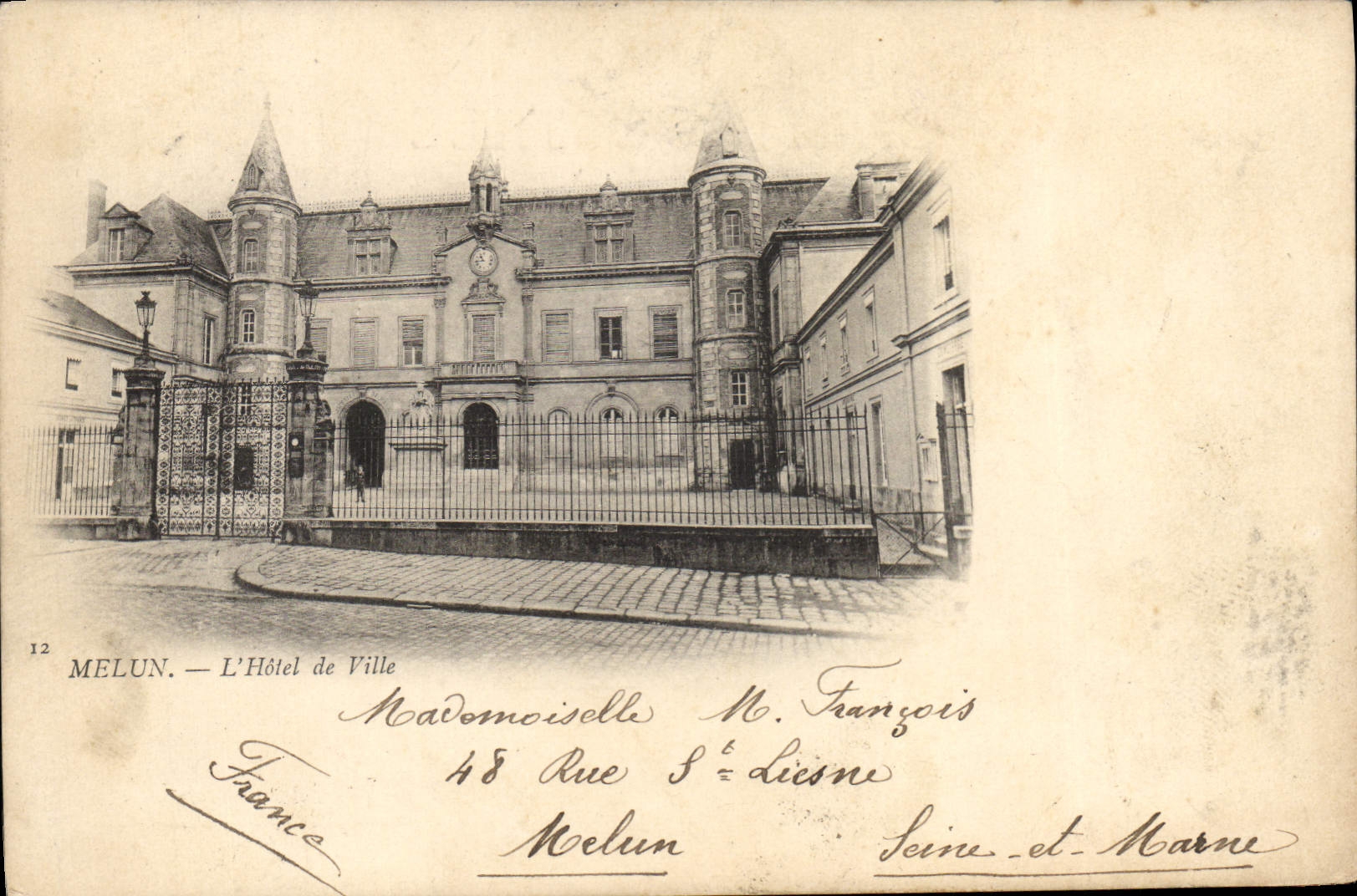 CPA Melun L'Hotel De Ville