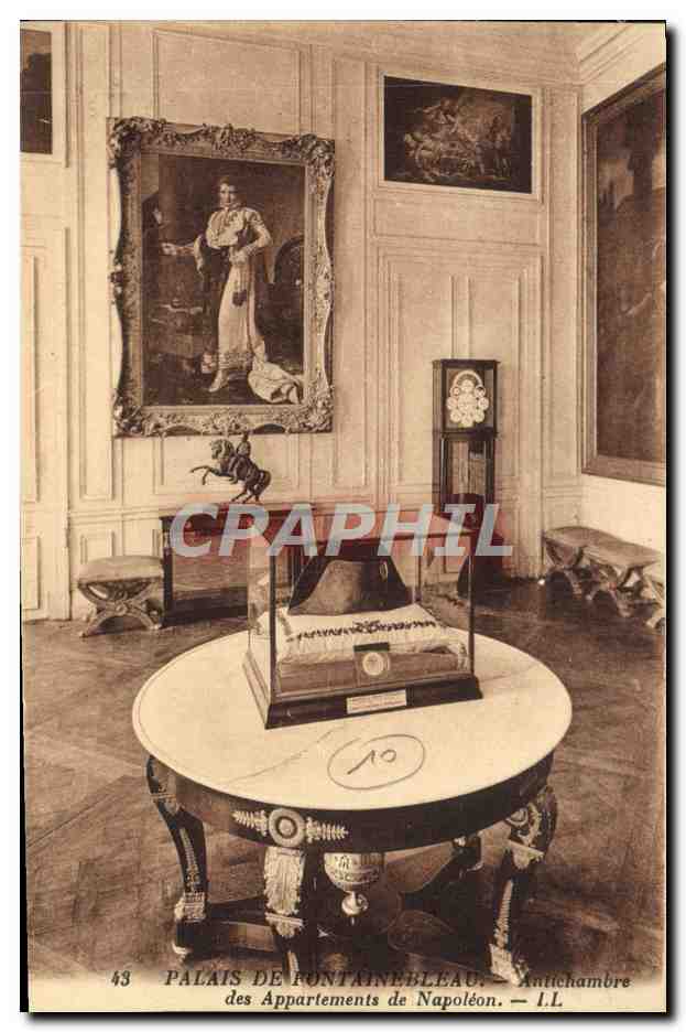 Palais de Fontainebleau — Antichambre des Appartements de Napoléon — L.L. n°48