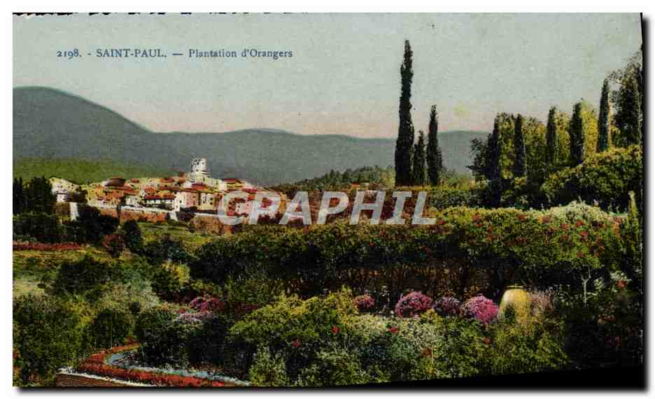 CPA Saint Paul Plantation D'Orangers