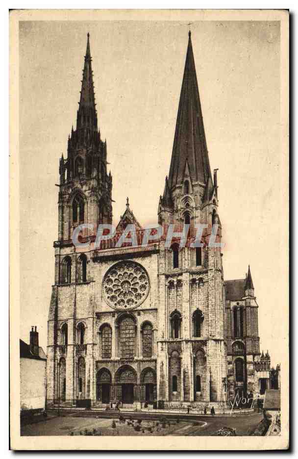 CPA Chartres La Cathedrale