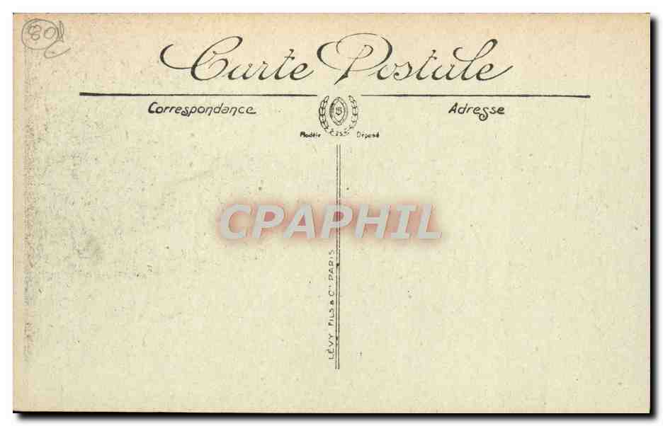 CPA Saint Valery Sur Somme Chateau de l'Abbaye — Back