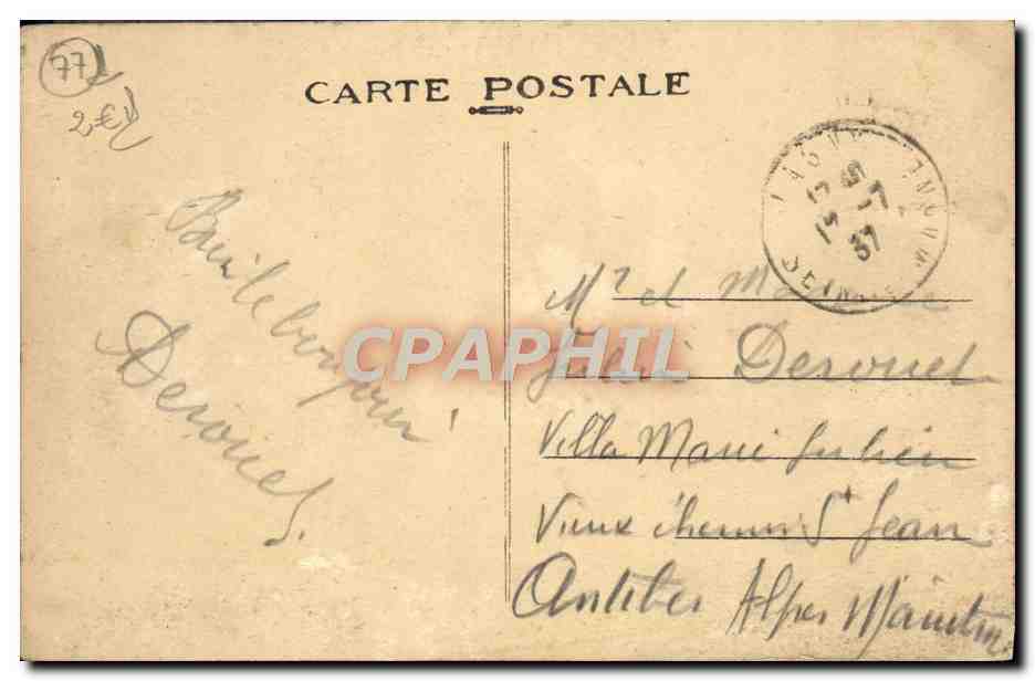 Lagny (S.-et-M.) — Bords de Marne — Phot. Fleury, Paris — Rückseite