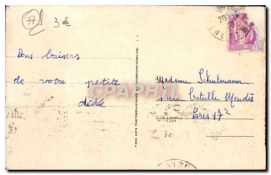 Fontainebleau — La Forêt — La Casquette du Jockey — LL.335 — Reverso