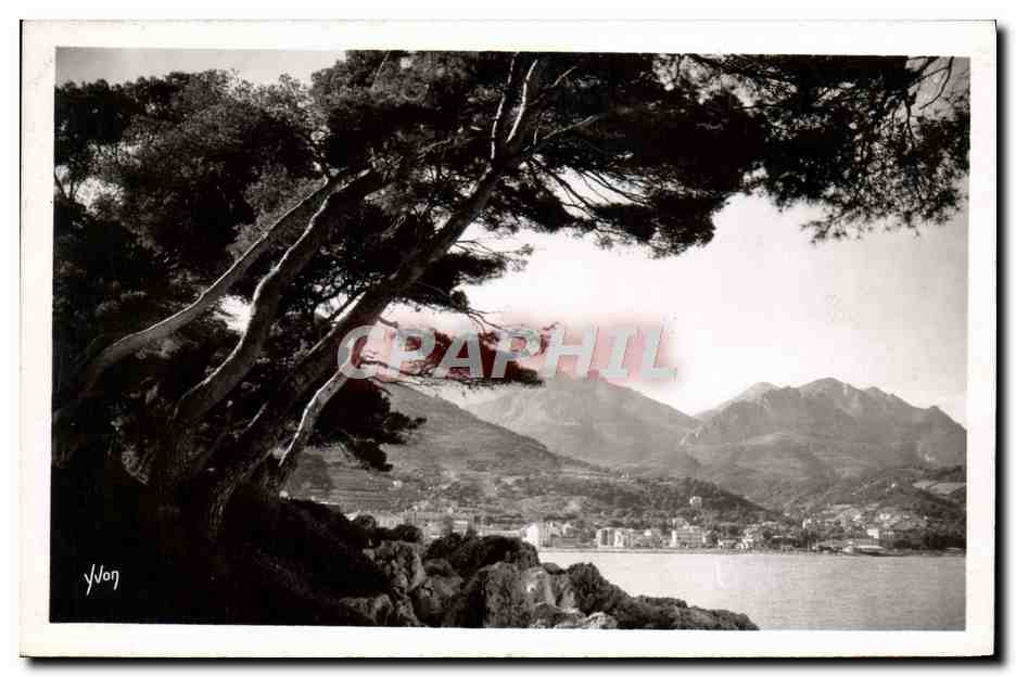 CPM Menton Le Massif des Alpes
