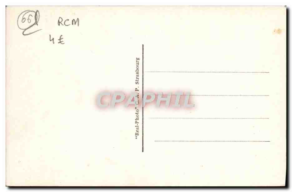 CPA Monaco Vue generale de la Principaute — Rückseite