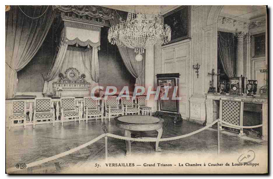 Versailles — Grand Trianon — La Chambre à Coucher de Louis-Philippe