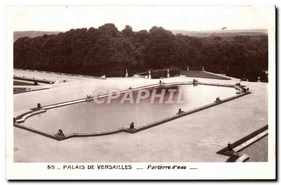 CPA Palais De Versailles Parterre d'eau