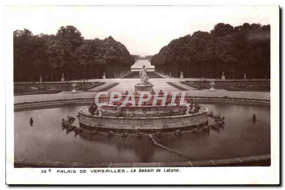 CPA Palais De Versailles Le Bassin de Latone