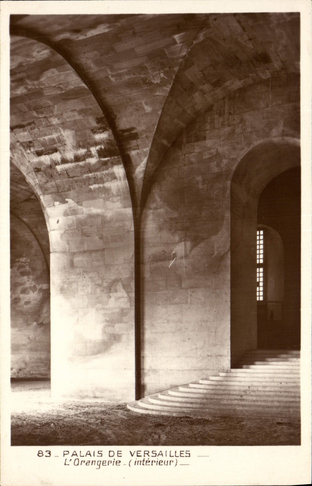 CPA Palais De Versailles L'Orangerie Interieur