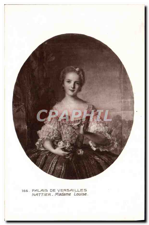 CPA Palais De Versailles Nattier Madame Louise