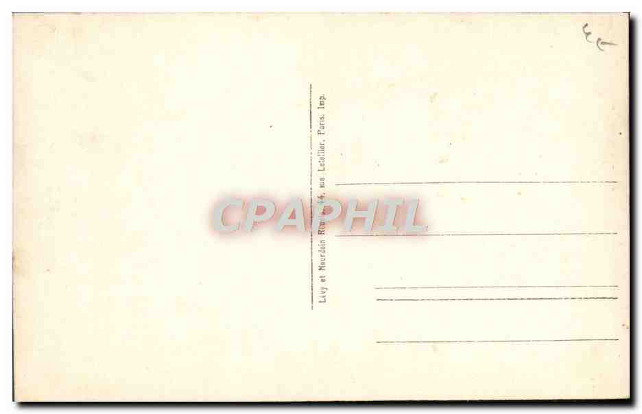 CPA Monte Carlo Le Casino et le tir aux pigeons — Rückseite