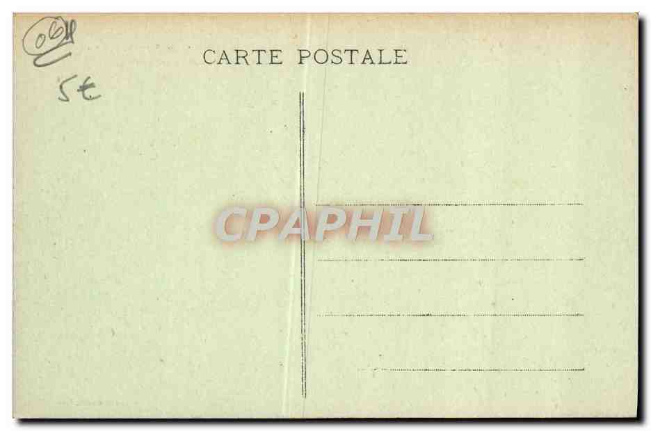 CPA Alpes Maritimes Peira Cava Un vallon derriere le Garnd Hotel Bellevue Victoria  — Rückseite
