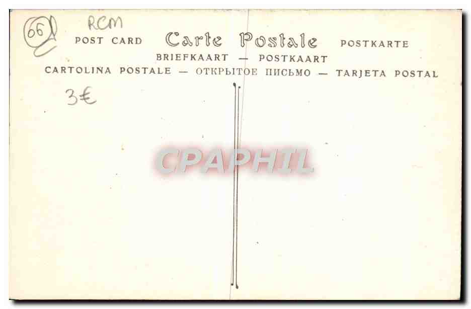CPA Vue sur Menton Prise du Cap Martin — Rückseite