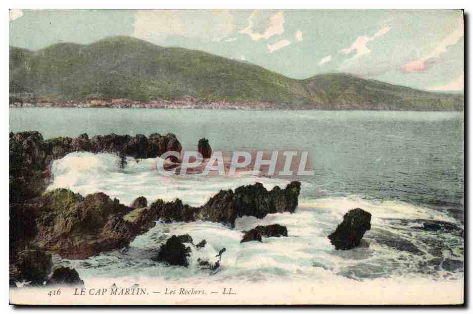 CPA Le Cap Martin Les Rochers