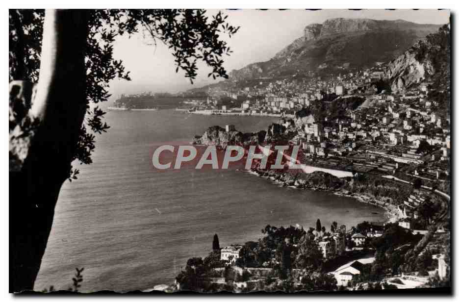 CPM Monte Carlo Vue de Roquebrune 