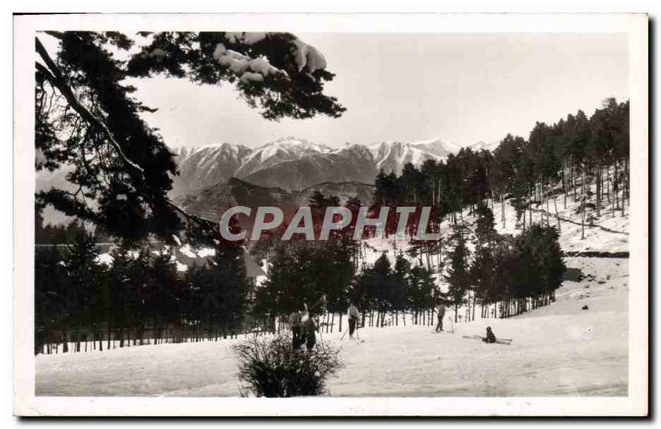 CPA Peira Cava Vue Sur les Alpes