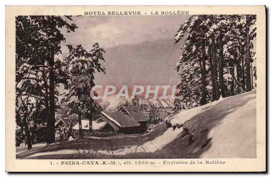 CPA Peira Cava Environs de la Bollene