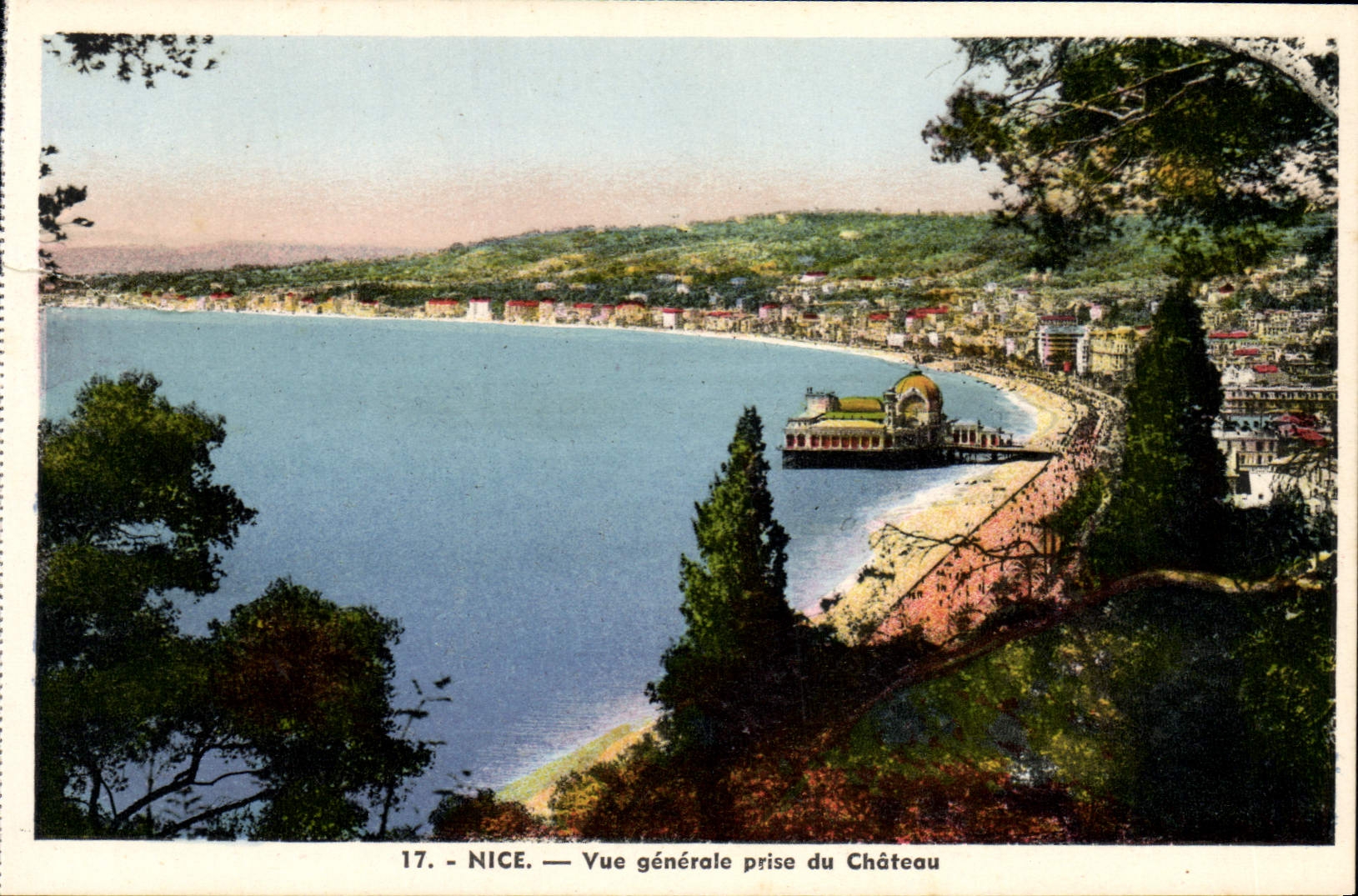 NICE — Vue générale prise du Château — L. Gilletta et Cie, Nice