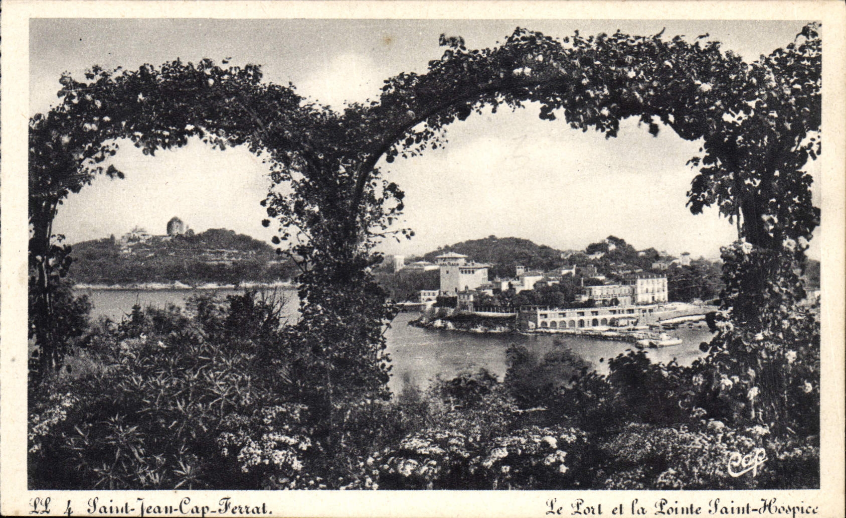 Saint-Jean-Cap-Ferrat — Le Port et la Pointe Saint-Hospice — Éditeur CEP
