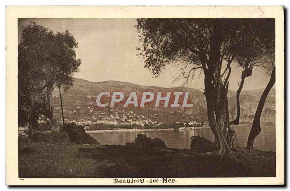 CPA Beaulieu Sur Mer Vue Generale