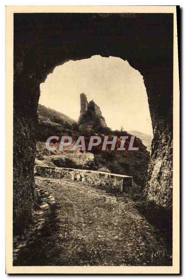 CPA Gorges De Daluis Guillaumes Le vieux chateau