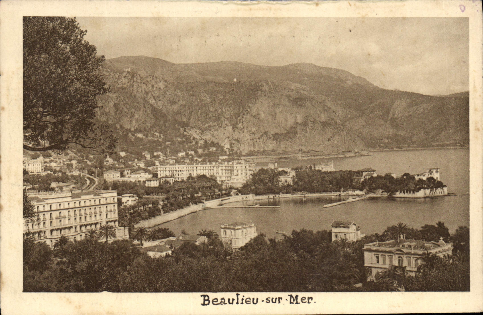 CPA Beaulieu Sur Mer