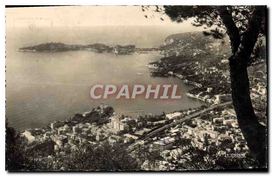 CPA Beaulieu Sur Mer Vue sur Saint Jean et le Cap Ferrat