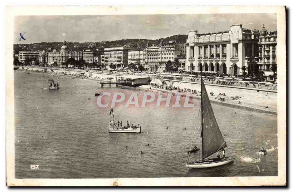 CPA Nice Promenade des Anglais 