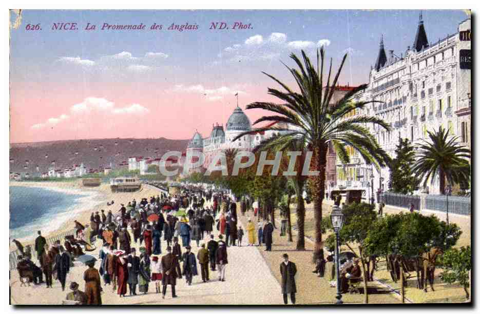 CPA Nice La Promenade des Anglais