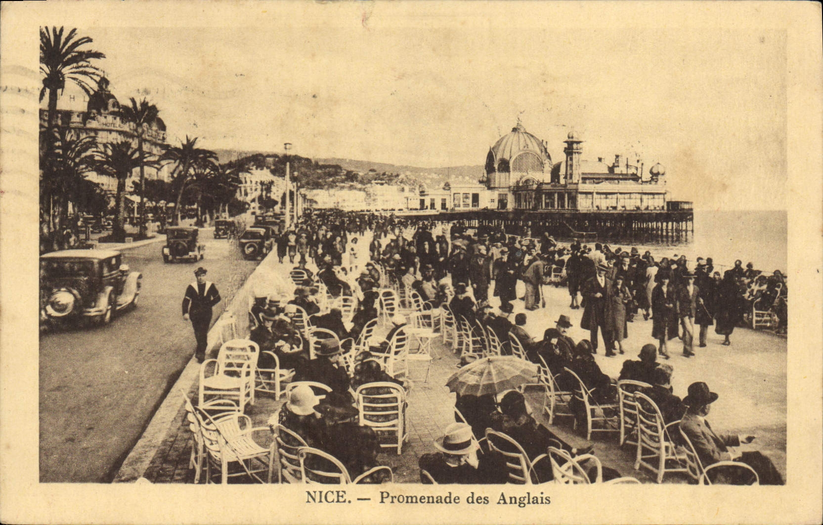 CPA Nice Promenade des Anglais