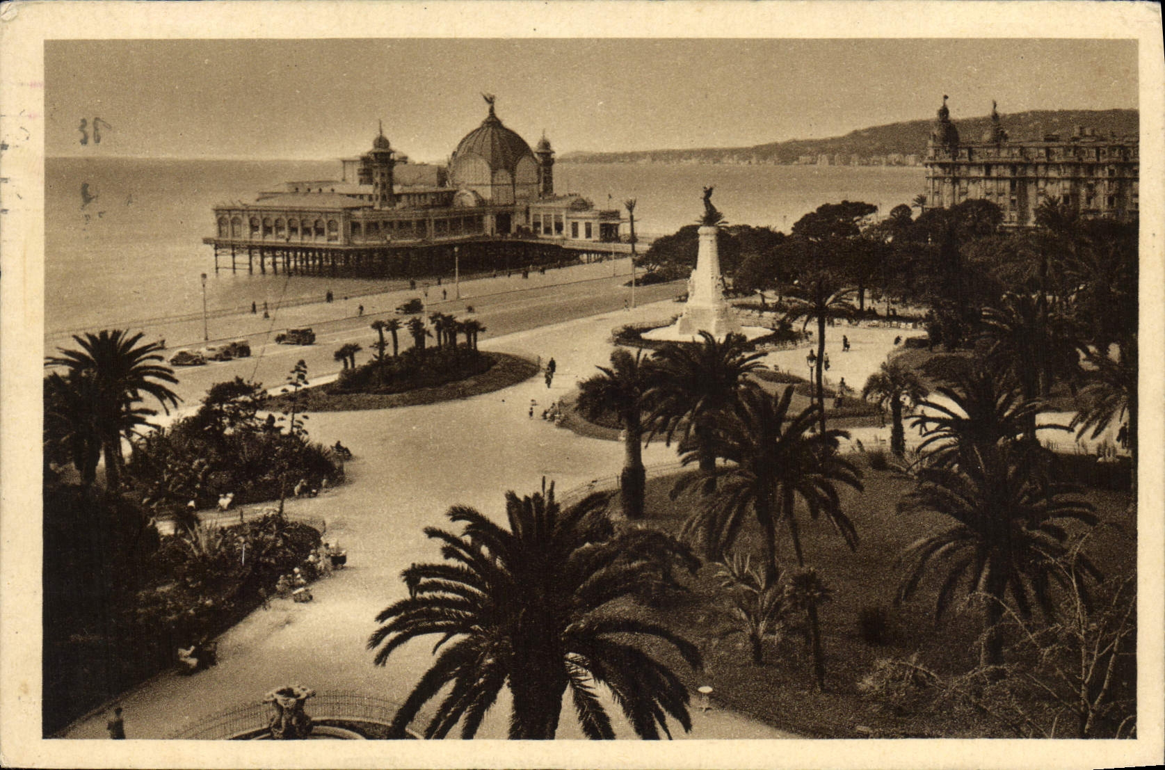 CPA Nice Jetee Promenade et Jardins du Roi Albert 1er